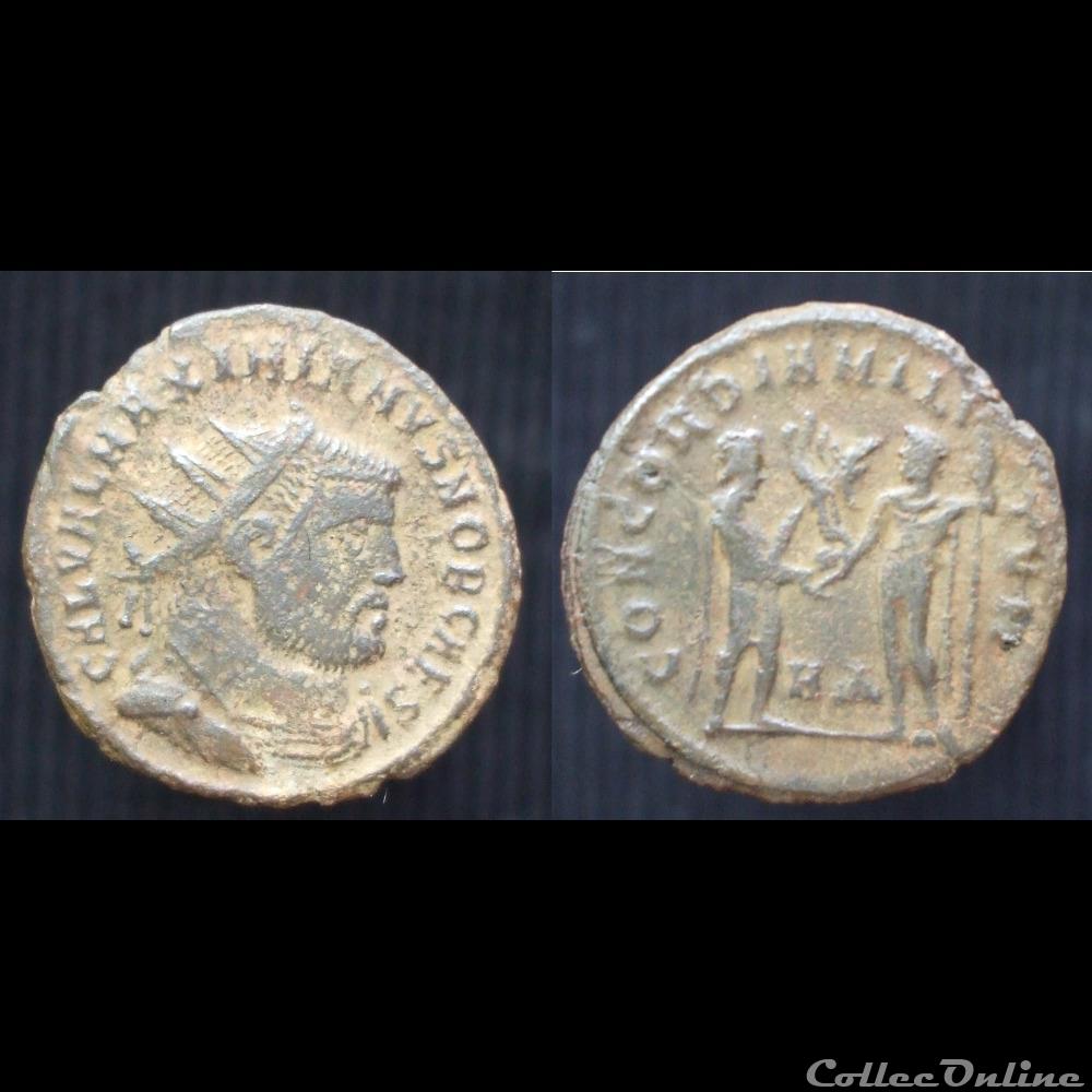Galère radiatus Cyzique monnaie antique romaine galere radiatus cyzique