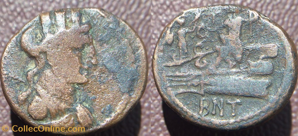 Arados pseudo-autonome époque de Domitien Tyché Proue Poseidon Athena monnaies antiques romaines provinciales arados pseudo autonome epoque de domitien tyche proue poseidon athena