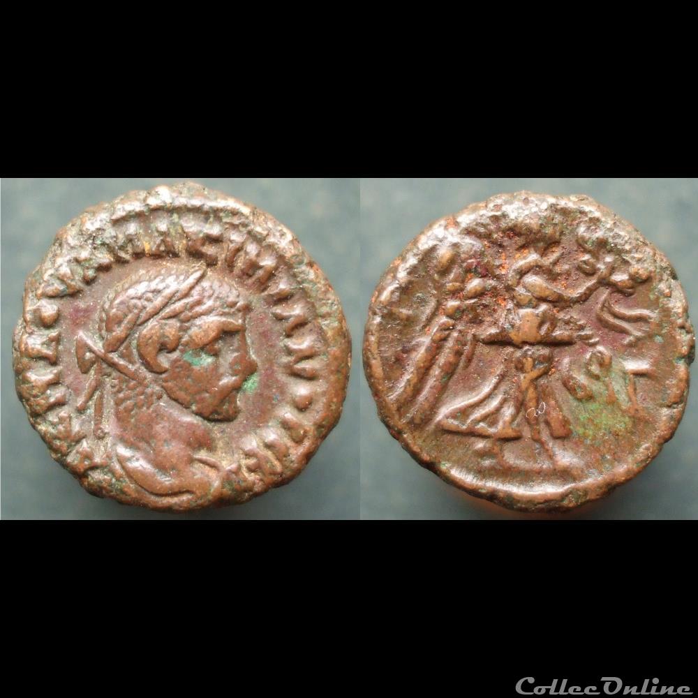 Maximien Tetradrachme Alexandrie monnaie antique romaine provinciale maximien tetradrachme alexandrie