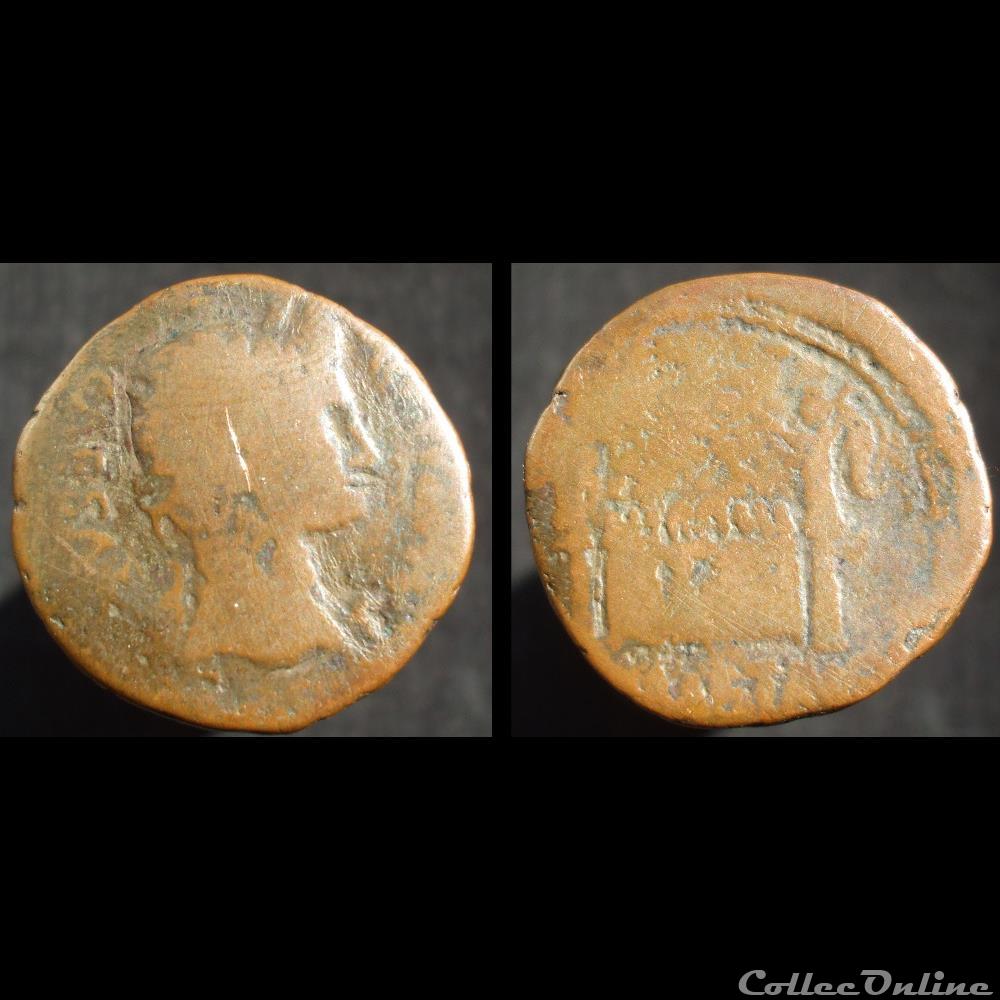 Auguste autel de Lyon monnaies antiquite av jc ap romaines provinciales auguste autel de lyon