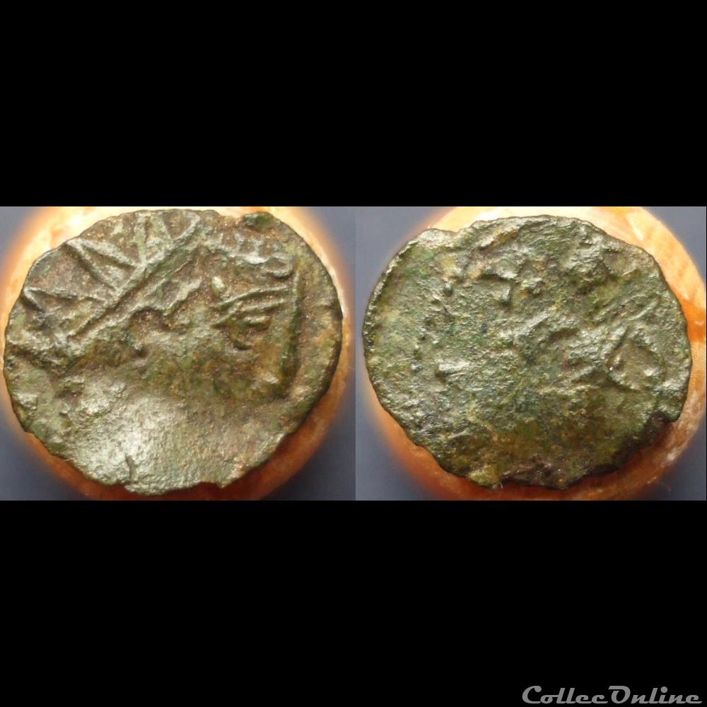 Imitation Tetricus(?) monnaie antique romaine imitation tetricus