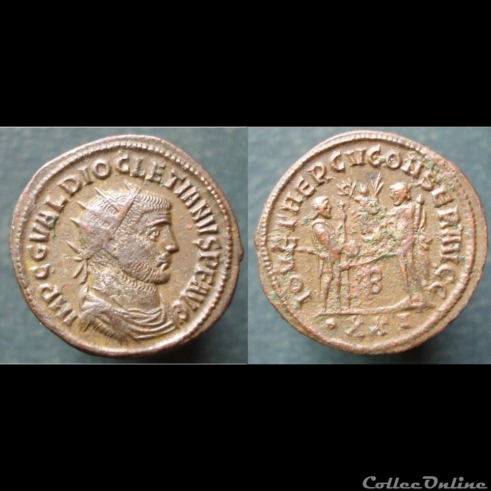 monnaie antique romaine diocletien antoninien antioche
