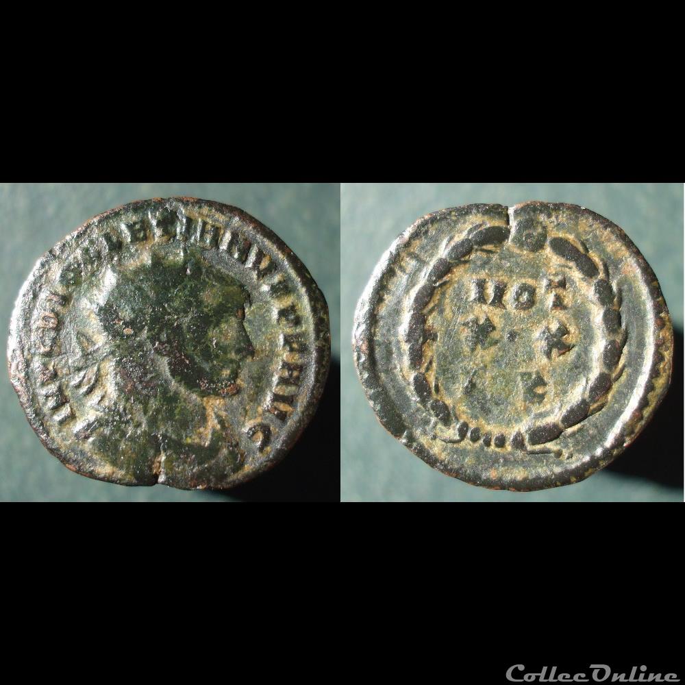 monnaie antique romaine diocletien fraction radiee carthage
