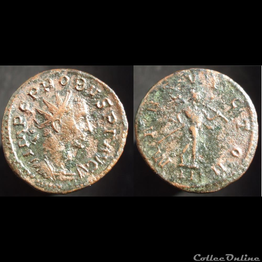 Probus antoninien Mars monnaies antiquite av jc ap romaines republicaines imperiales probus antoninien mars