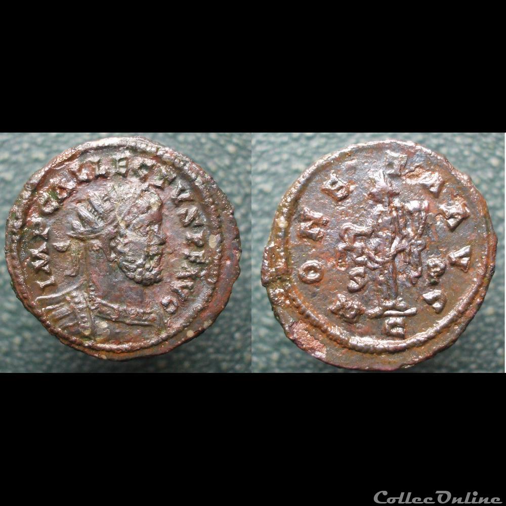 Allectus antoninien Moneta Aug monnaie antique romaine allectus antoninien moneta aug