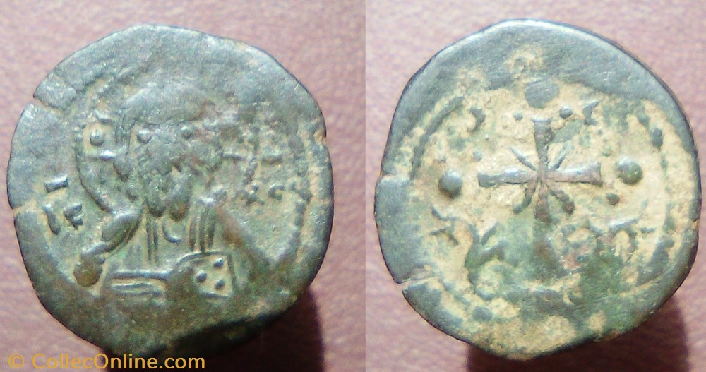 monnaie antique av jc ap byzantine follis anonyme de classe i attribue a nicephore iii 1078 1081