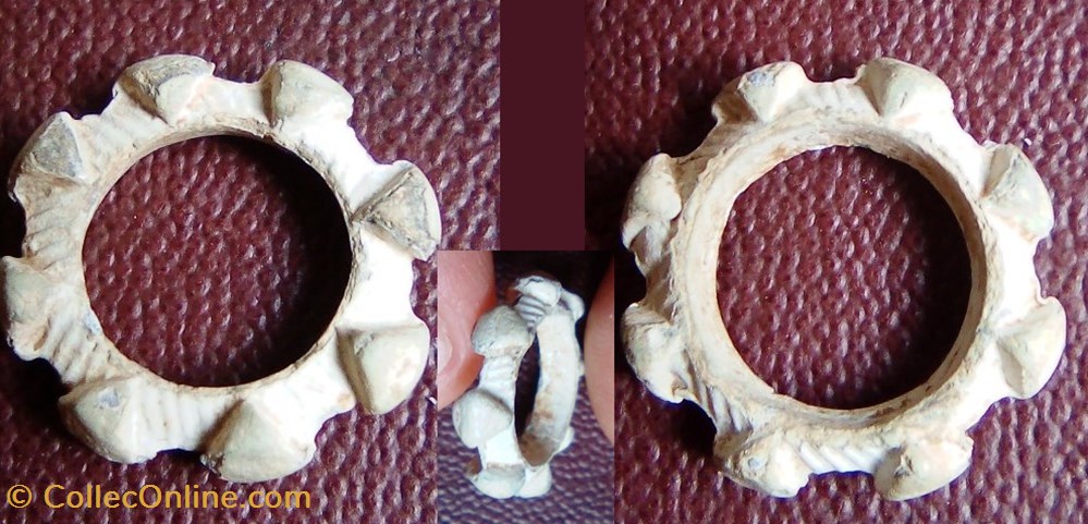 art antiquite archeologie europe fusaillole de plomb
