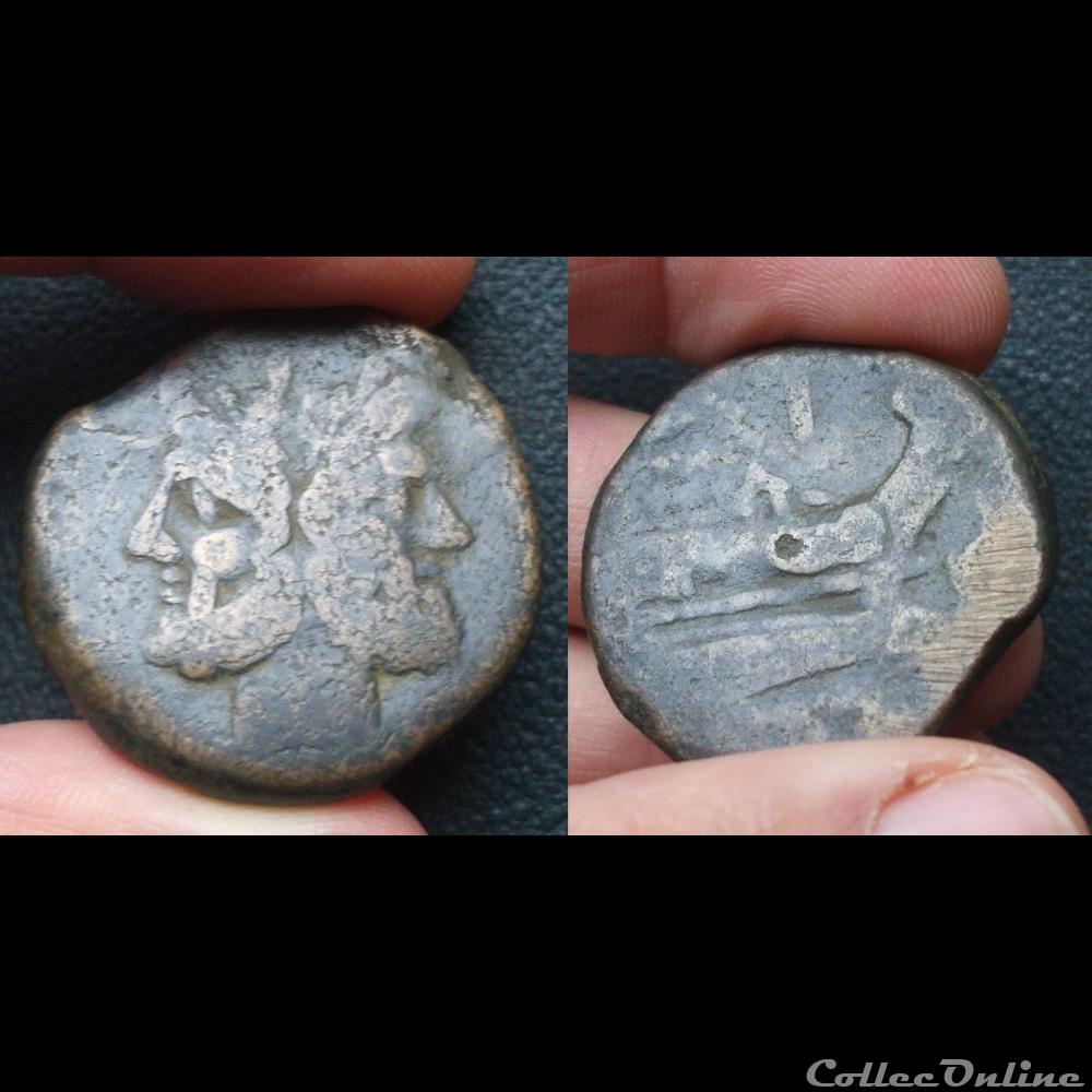 monnaies antiquite av jc ap romaines republicaines imperiales as republicain sicile 209 208