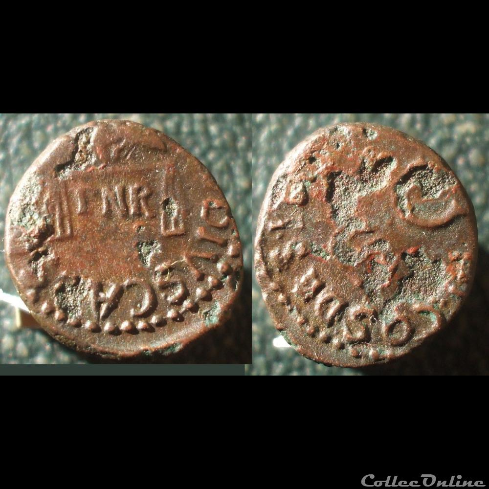 Claude quadrans PNR monnaie antique romaine claude quadrans pnr