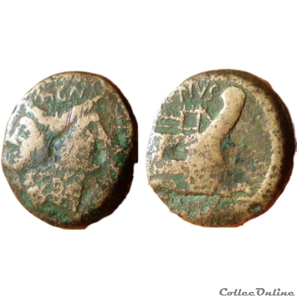 monnaies antiquite av jc ap romaines republicaines imperiales as pompee