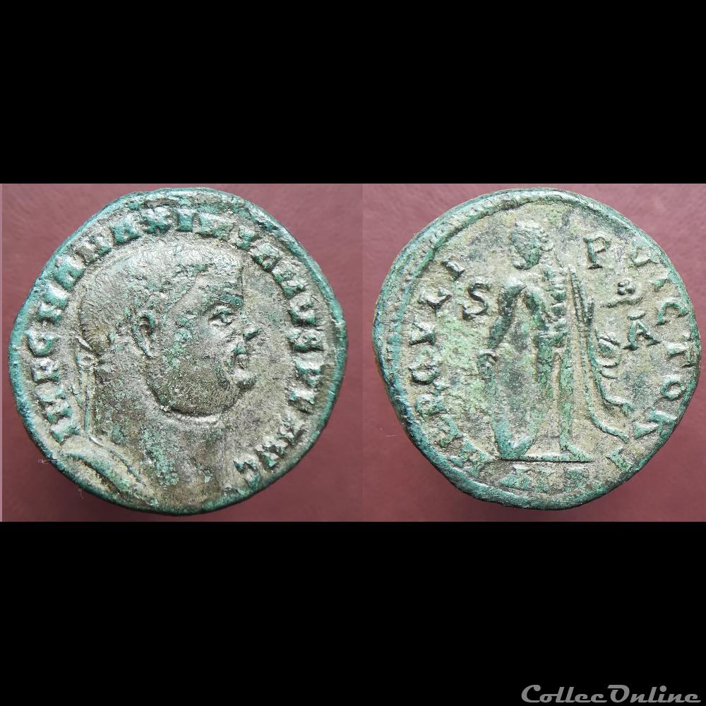 monnaies antiquite av jc ap romaines republicaines imperiales maximien alexandrie hercule