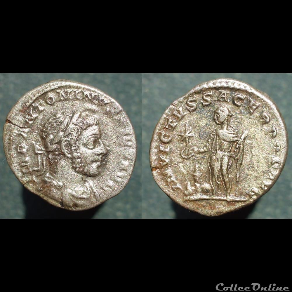 Elagabal denier RIC 88b monnaies antiques av jc ap romaines republicaines imperiales elagabal denier ric 88b