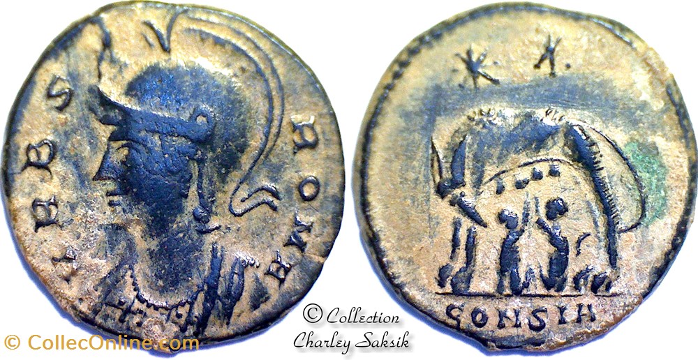 monnaies antiques romaines republicaines imperiales urbs roma constantinople