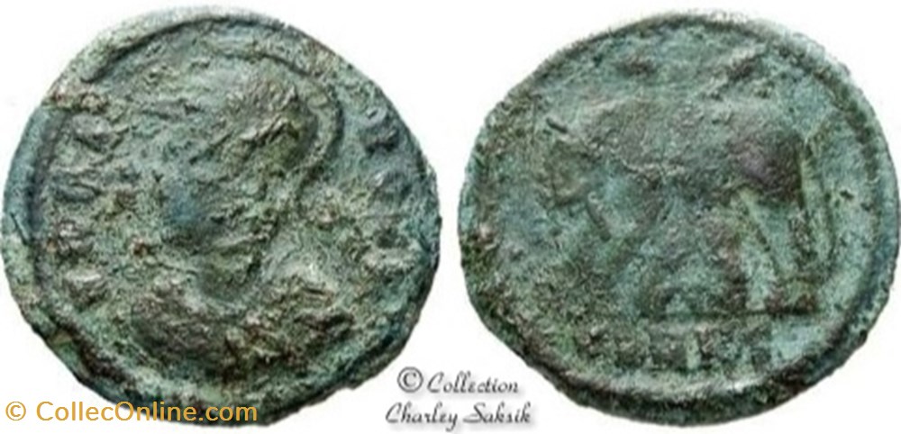 URBS ROMA - Cyzique monnaies antiques romaines republicaines imperiales urbs roma cyzique