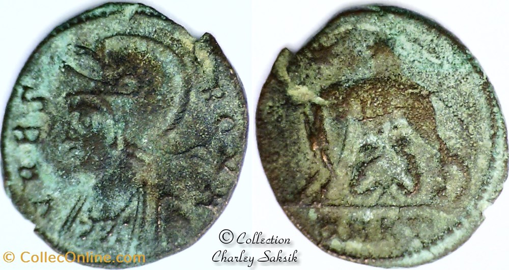 URBS ROMA - Cyzique monnaies antiques romaines republicaines imperiales urbs roma cyzique