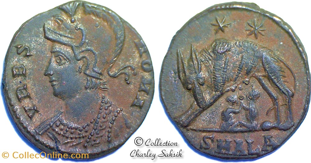 URBS ROMA - Alexandrie monnaies antiques romaines republicaines imperiales urbs roma alexandrie