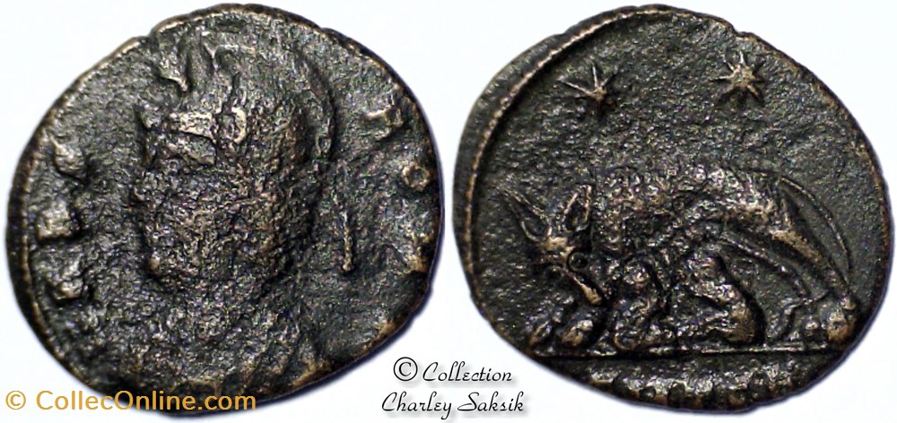 monnaies antiques romaines republicaines imperiales urbs roma thessalonique