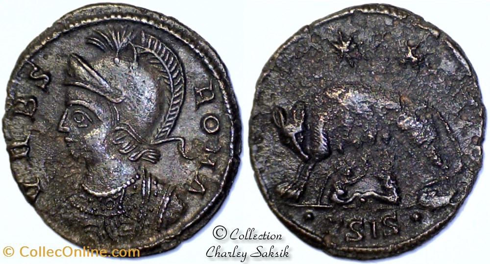 monnaies antiques romaines republicaines imperiales urbs roma siscia