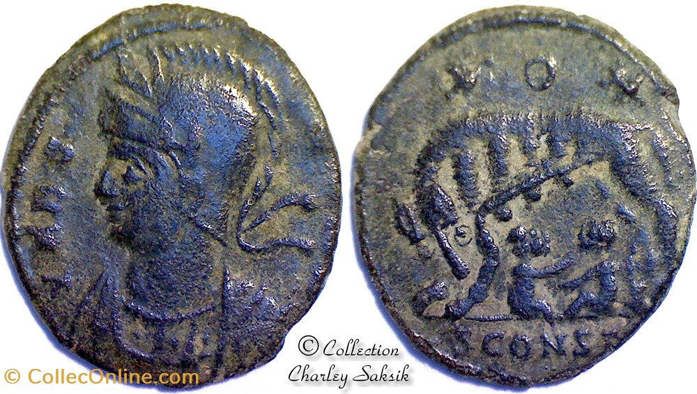 URBS ROMA - Arles monnaies antiques romaines republicaines imperiales urbs roma arles