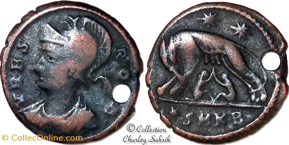 URBS ROMA - Cyzique monnaies antiques romaines republicaines imperiales urbs roma cyzique