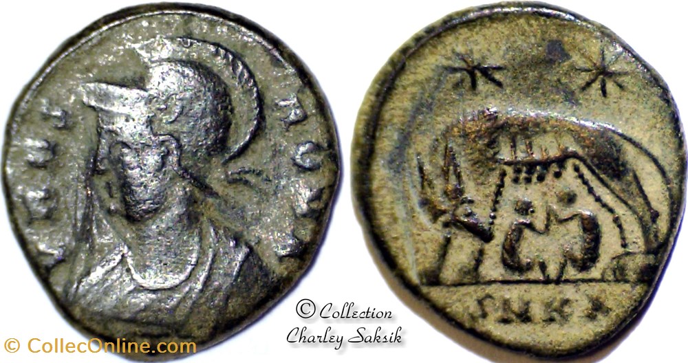 URBS ROMA - Cyzique monnaies antiques romaines republicaines imperiales urbs roma cyzique