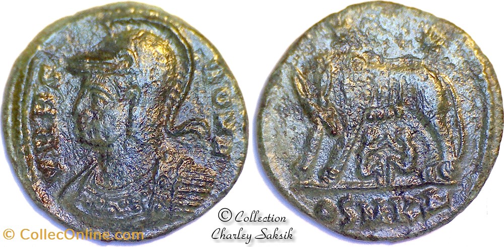 URBS ROMA - Cyzique monnaies antiques romaines republicaines imperiales urbs roma cyzique