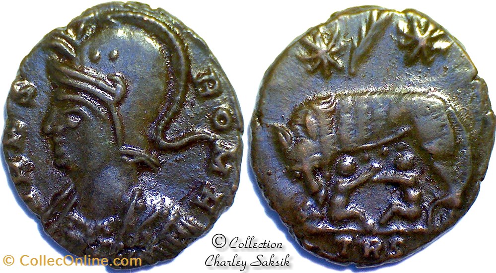 monnaies antiques romaines republicaines imperiales urbs roma treves