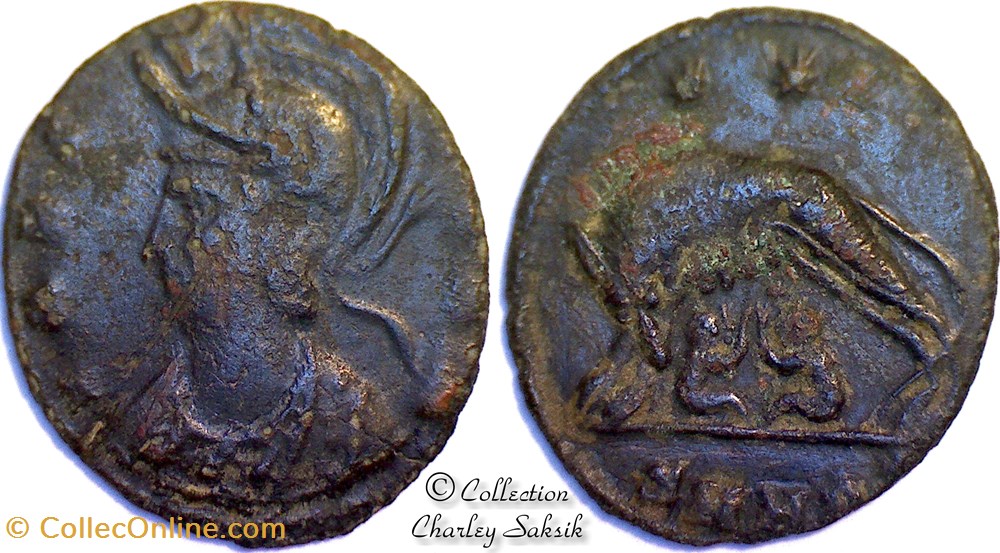 URBS ROMA - Héraclée monnaies antiques romaines republicaines imperiales urbs roma heraclee