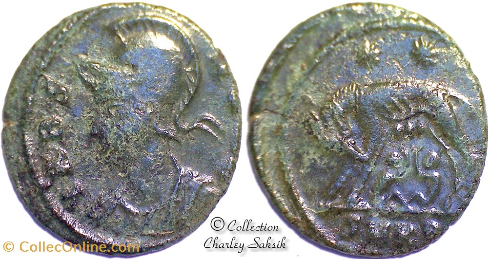 URBS ROMA - Cyzique monnaies antiques romaines republicaines imperiales urbs roma cyzique