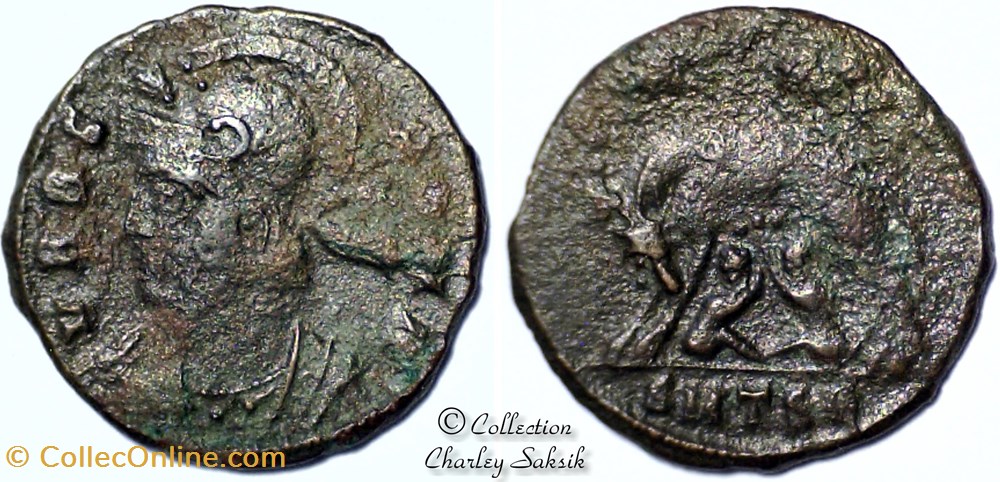 URBS ROMA - Théssalonique monnaies antiques romaines republicaines imperiales urbs roma thessalonique