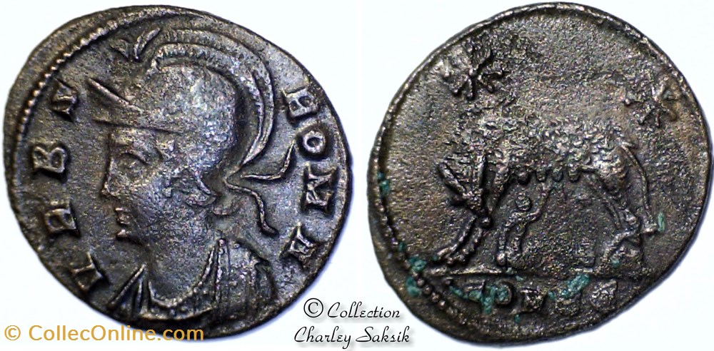 monnaies antiques romaines republicaines imperiales urbs roma constantinople