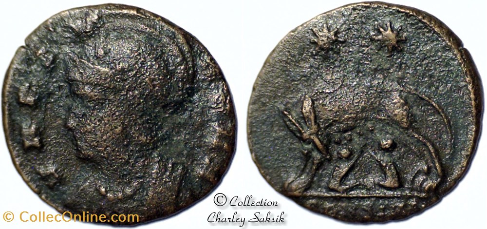 monnaies antiques romaines republicaines imperiales urbs roma constantinople