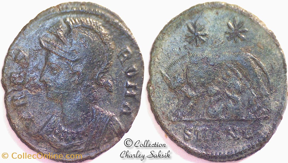 URBS ROMA - Antioche monnaies antiques romaines republicaines imperiales urbs roma antioche
