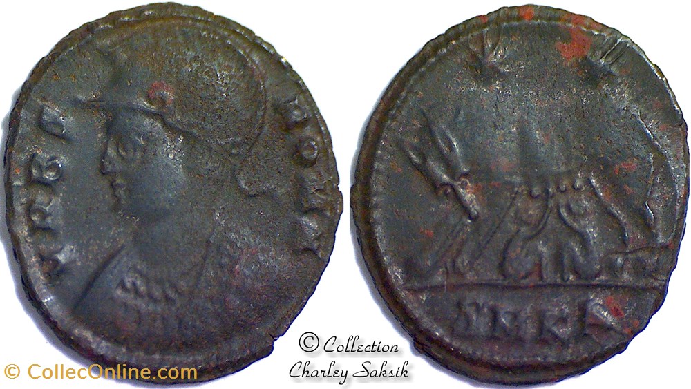 URBS ROMA - Cyzique monnaies antiques romaines republicaines imperiales urbs roma cyzique