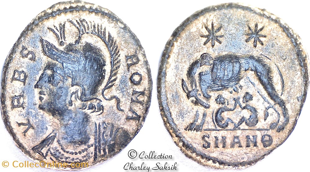 URBS ROMA - Antioche monnaies antiques romaines republicaines imperiales urbs roma antioche