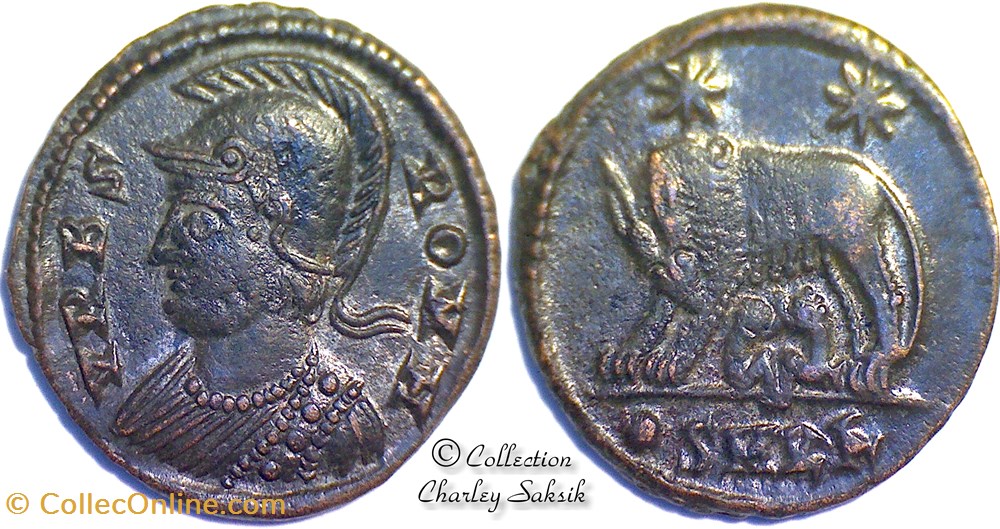 URBS ROMA - Cyzique monnaies antiques romaines republicaines imperiales urbs roma cyzique