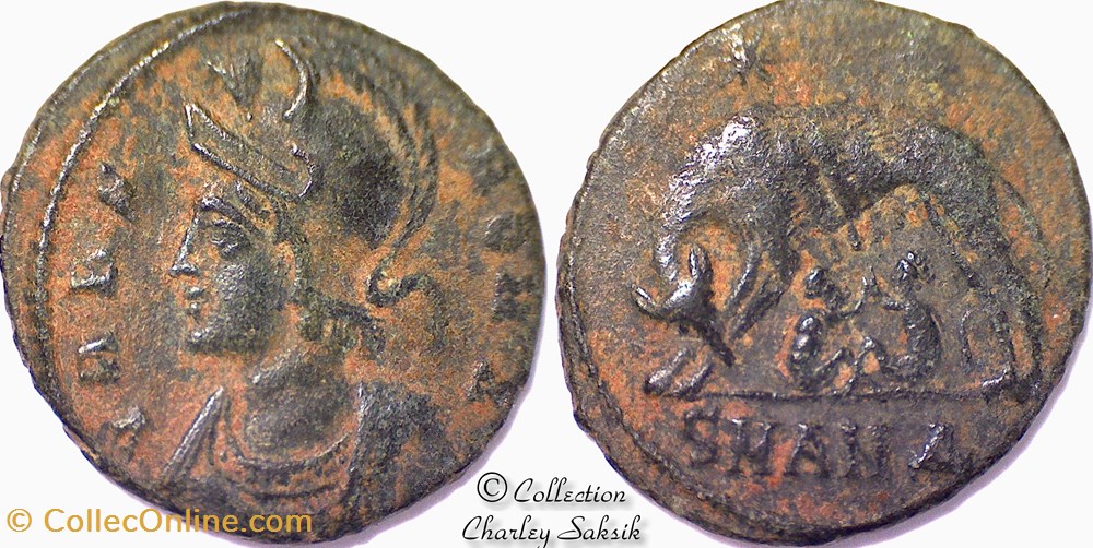 URBS ROMA - Antioche monnaies antiques romaines republicaines imperiales urbs roma antioche