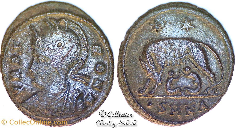 URBS ROMA - Cyzique monnaies antiques romaines republicaines imperiales urbs roma cyzique