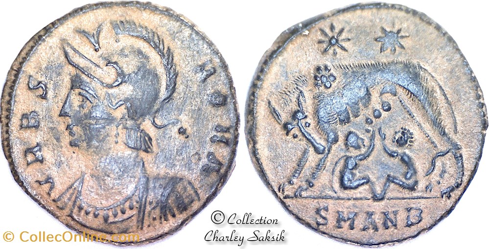 URBS ROMA - Antioche monnaies antiques romaines republicaines imperiales urbs roma antioche