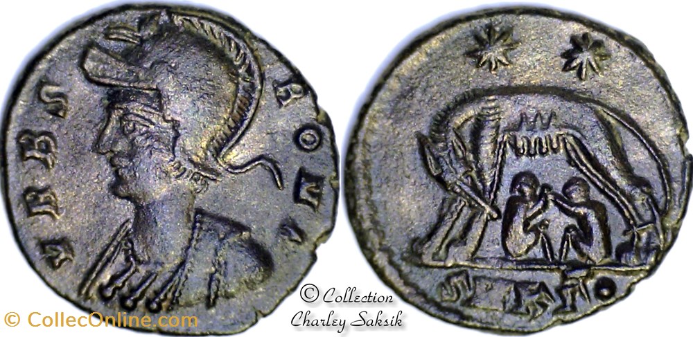 URBS ROMA - Cyzique monnaies antiques romaines republicaines imperiales urbs roma cyzique