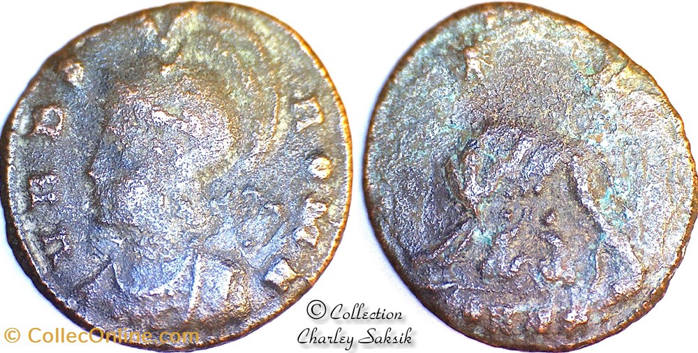 URBS ROMA - Constantinople monnaies antiques romaines republicaines imperiales urbs roma constantinople