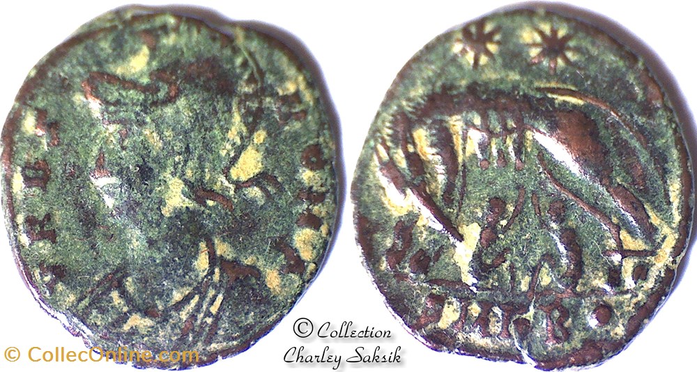 URBS ROMA - Cyzique monnaies antiques romaines republicaines imperiales urbs roma cyzique