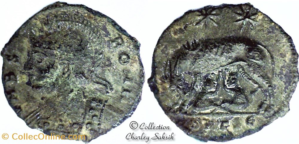monnaies antiques romaines republicaines imperiales urbs roma thessalonique