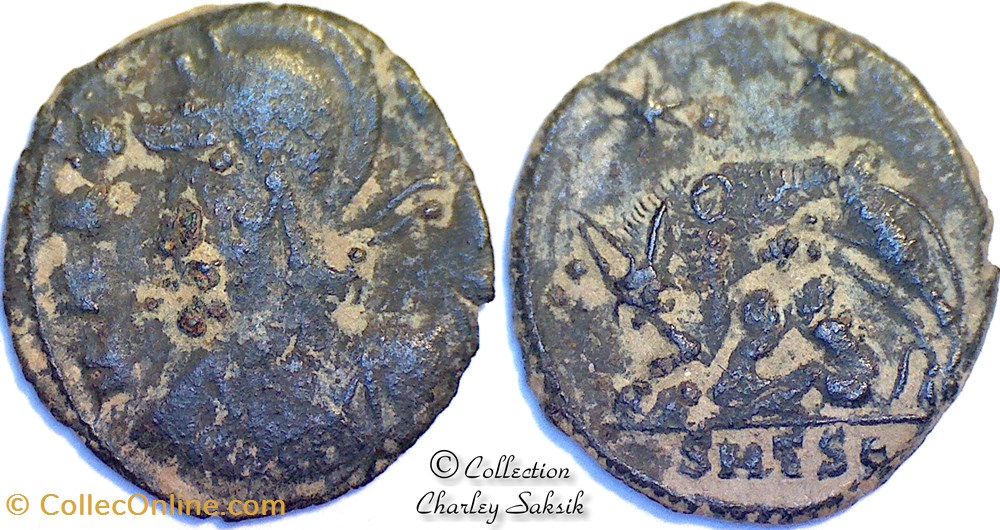 monnaies antiques romaines republicaines imperiales urbs roma thessalonique