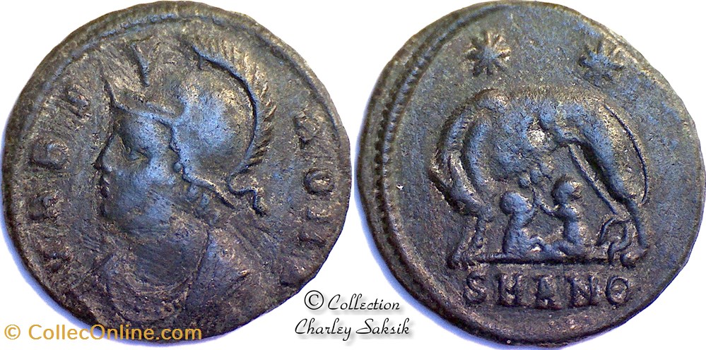 URBS ROMA - Antioche monnaies antiques romaines republicaines imperiales urbs roma antioche