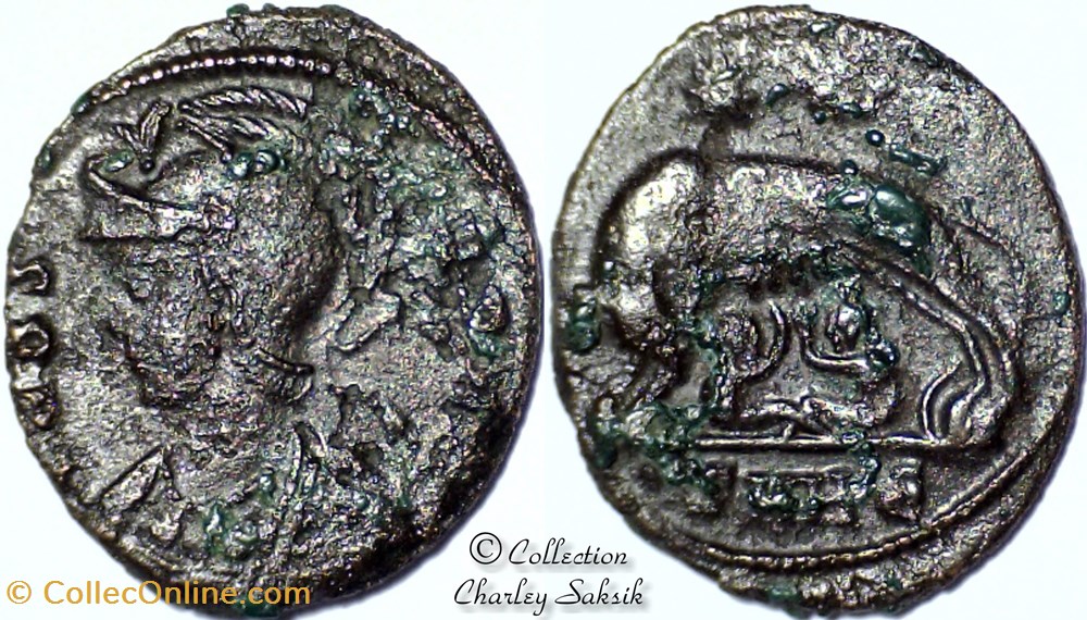 monnaies antiques romaines republicaines imperiales urbs roma heraclee