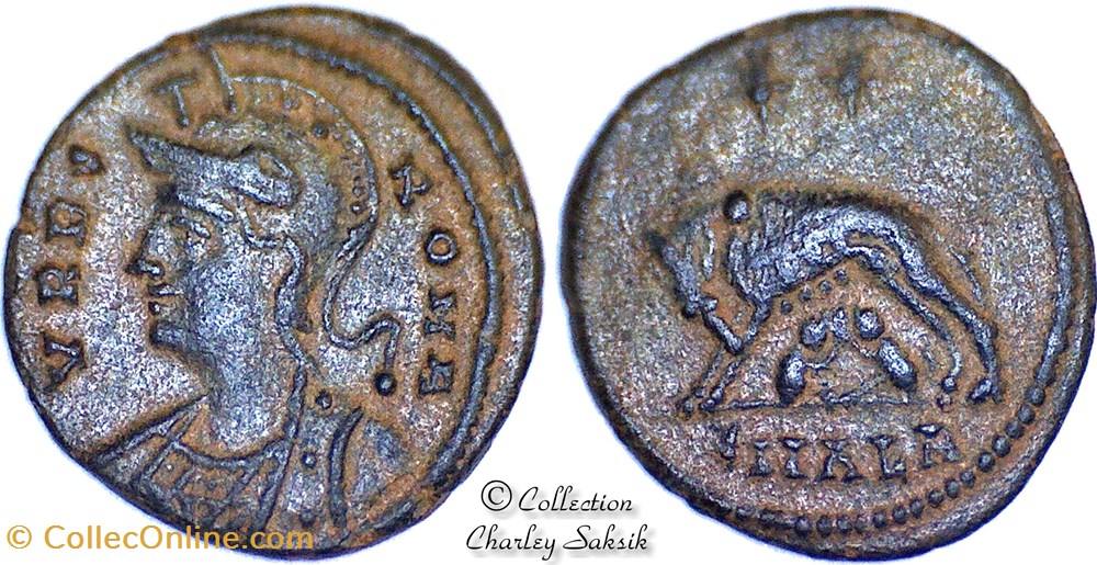 URBS ROMA - Alexandrie monnaies antiques romaines republicaines imperiales urbs roma alexandrie