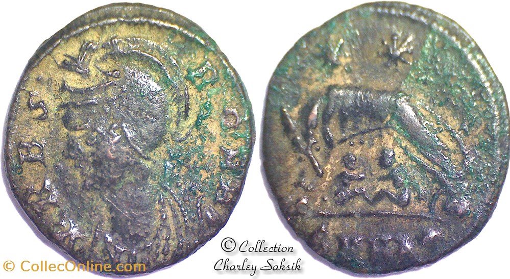 URBS ROMA - Héraclée monnaies antiques romaines republicaines imperiales urbs roma heraclee