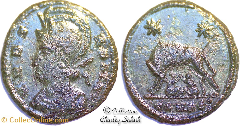 monnaies antiques romaines republicaines imperiales urbs roma constantinople