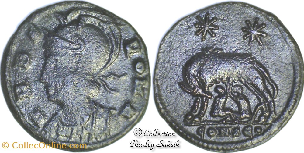 monnaies antiques romaines republicaines imperiales urbs roma constantinople